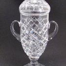 Hand Cut glass Grand trophy award for etching 24% lead