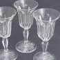 Cut Glass sherry glass Antique colonial stems Crystal