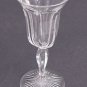 Cut Glass sherry glass Antique colonial stems Crystal