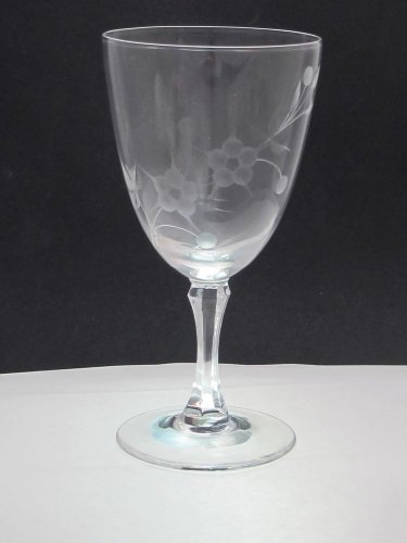 Lenox Cut glass Brookdale wine Crystal  Made in USA