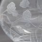 24% hand cut crystal bowl Rose pattern