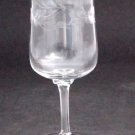 Lenox Hand cut wine glass Crystal  Made in USA Mt Pleasant PA Fair lady