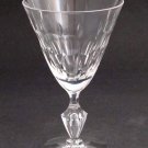 Cut Glass Signed Tiiffin water goblet