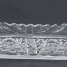 American Brilliant Period hand Cut Glass rectangle tray