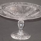 Intaglio Cut Glass compote Antique