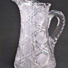 American Brilliant Period Cut Glass pitcher ANTIQUE ABP American Brilliant Period Cut Glass pitcher ANTIQUE ABP