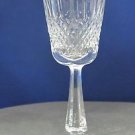 Signed Galway crystal Claddagh wine glass Crystal older Hand cut