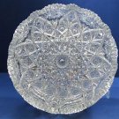 American Brilliant Period Cut Glass  ABP  Antique  expanding star bowl