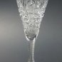 ABP Cut glass sherry  stemware Hand cut  antique
