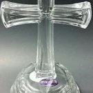 Glass cross 24 % lead crystal made in USA