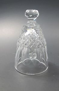 Signed Waterford Colleen crystal bell Ireland
