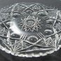 Plate American Brilliant Period Cut Glass  blown blank Antique