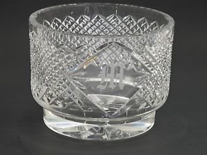 Hand cut lead  Crystal bowl, Can be customized glass M
