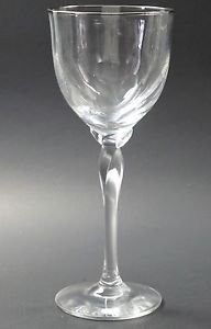 Lenox RHYTHM wine glass platinum band Crystal Made in USA Mt Pleasant PA