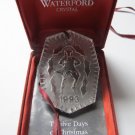 Signed Waterford crystal 1993 Christmas ornament
