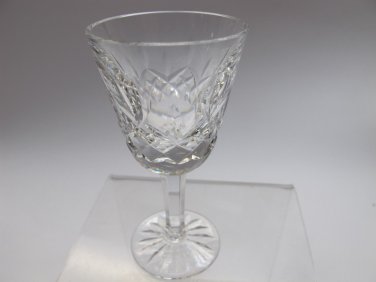Waterford crystal Lismore cordial glass Signed