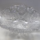 American Brilliant Period Cut Glass Napoleon hat