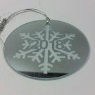 Snowflake Christmas ornament 2018