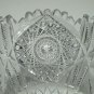 American Brilliant Period hand Cut Glass bowl 7.75"