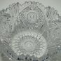 American Brilliant Period hand Cut Glass bowl 7.75"