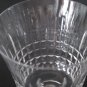 Cut glass water goblet Fostoria revere