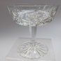 Waterford crystal Lismore champagne glass Signed