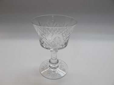 Fostoria Cut glass COCKTAIL Made in USA  mouth blown