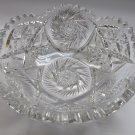 Cut glass ABP low bowl Antique