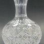 American Brilliant Period Cut Glass Carafe Antique