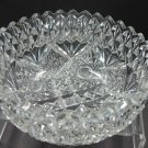American Brilliant Period hand Cut Glass bowl