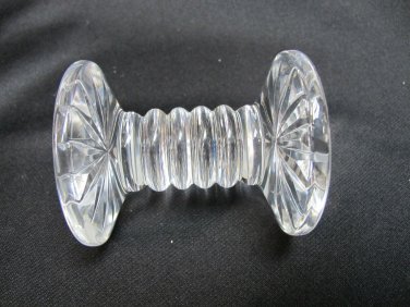 Signed Waterford crystal knife rest