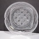 American Brilliant Period Cut Glass Signed P&B low bowl  Antique