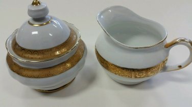 Bavaria Winterling Marktleuthen sugar and creamer