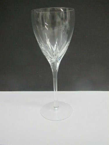 Lenox Cut glass Firelight Crystal wine Made in USA Mt Pleasant PA mouth blown