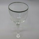 Lenox Madison wine Crystal platinum Made in USA