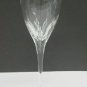 Lenox Cut glass Firelight gold rim Crystal wine Made in USA mouth blown