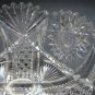 American Brilliant Period hand Cut Glass mouth blown bowl ABP antique