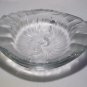 Lalque frosted oval bowl signed. C18