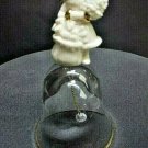 Lenox Crystal 1997 santa christmas bell Made in USA mouth blown