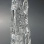 Candle stick American Brilliant Period hand Cut Glass Antique