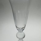 Val st Lambert Hand Cut glass beverage goblet Sylvia