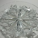 Signed Hawkes Antique Cut Glass dish American Brilliant period, ABP