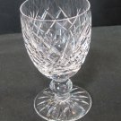 Signed Waterford crystal Donegal claret glass