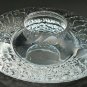 Signed orrefors candle holder, CRYSTAL