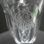 Signed Hawkes ABP wine American Brilliant Period hand Cut Glass Monogramed
