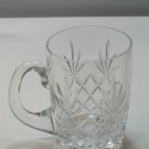 Lenox HAND Cut glass Charleston Crystal fathers day mug Made in USA