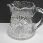 Signed Sinclaire ABP cut glass pitcher