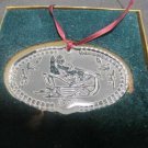 1997 Waterford glass Christmas ornament decoration