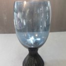 Lenox Tempo water glass blue Mist hand blown