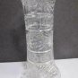 ABP cut glass trumpet vase antique